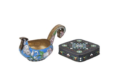 Lot 2039 - A Continental Silver-Gilt Kovsh