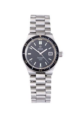Lot 2206 - Omega: A Stainless Steel Automatic Calendar...