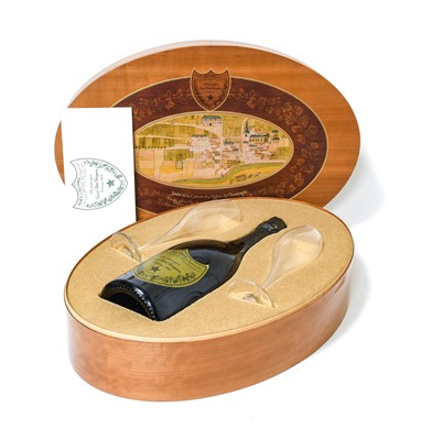 Lot 3006 - Dom Perignon 1985 Vintage Champagne, in oval...