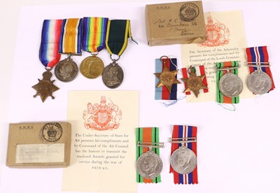 Lot 3 - A First/Second World War Group of Six...