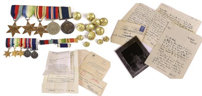 Lot 2 - A Second World War Royal Navy Long Service...