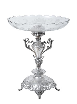 Lot 2052 - A German Silver Dessert Stand