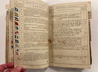 Lot 44 - Royal Navy Signal-Book for the Ship of War....