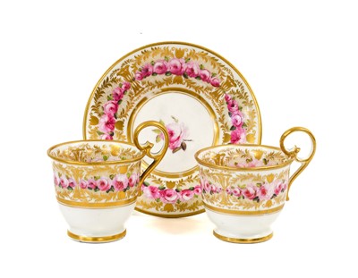 Lot 69 - Two Nantgarw Porcelain Coffee Cups and One...
