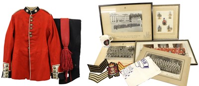 Lot 131 - An Interwars Part Uniform to the Coldstream...