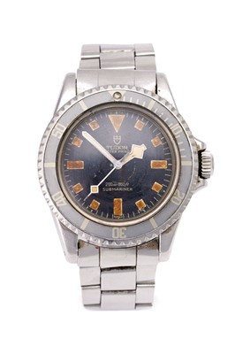 Lot 2169 - Tudor: A Rare Stainless Steel Tudor "Snowflake"...