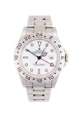 Lot 2150 - Rolex: A Stainless Steel Automatic Calendar...