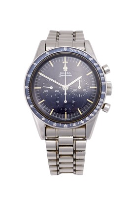 Lot 2168 - Omega: A Rare "Ed White" Pre-Moon Stainless...