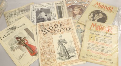 Lot 2234 - Early 20th Century French Fashion Magazines...