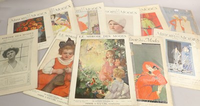 Lot 2234 - Early 20th Century French Fashion Magazines...