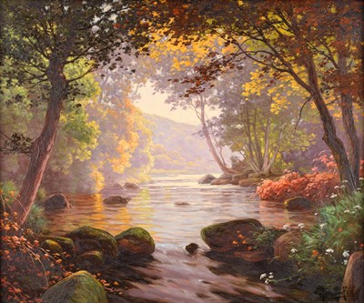 Lot 1093 - Rene Charles Edmond His (1877-1960) French...