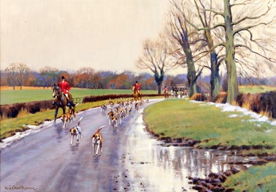 Lot 1051 - Neil Cawthorne (1936-2022) "Moving off" Signed,...