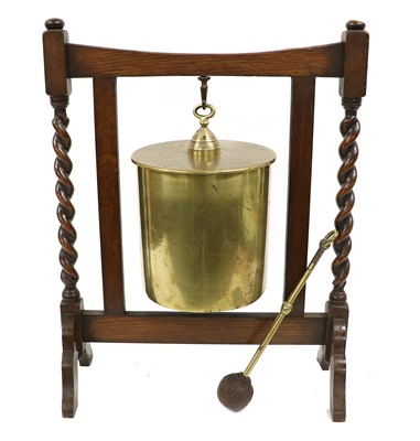Lot 89 - A First World War Trench Art Dinner Gong, made...