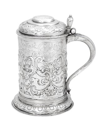 Lot 2059 - A Scandinavian Silver Tankard