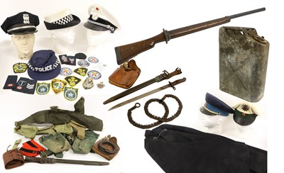 Lot 73 - A Quantity of Militaria, including a US 1917...