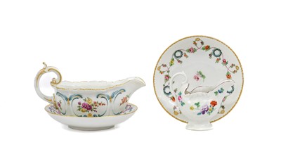 Lot 35 - A Chelsea Porcelain Sauceboat, circa 1760,...