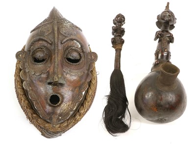 Lot 189 - A Luba Figural Pipe, Democratic Republic of...