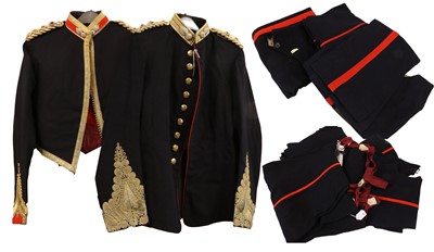 Lot 123 - A Victorian Shell Jacket to Colonel F W Carter...