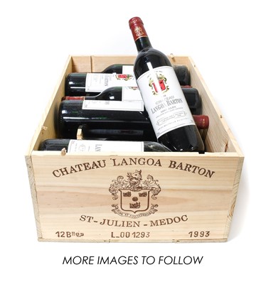 Lot 3067 - Château Langoa Barton 1993 Saint-Julien,...