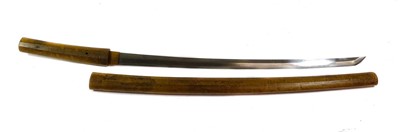 Lot 147 - A Japanese Shin Shinto Katana, the 61.5cm...