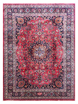Lot 166 - Mashad Carpet North East Iran, circa 1920 The...