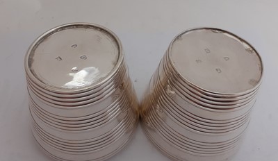 Lot 2200 - A George III Silver Double-Beaker
