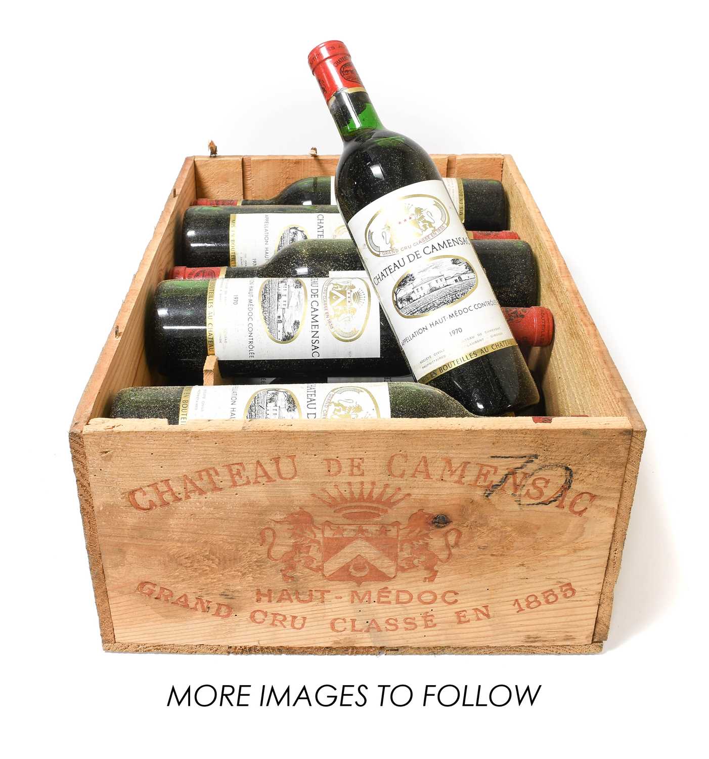 Lot 3040 - Château De Carmensac 1970 Grand Cru Classé,...