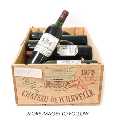 Lot 3034 - Château Beychevelle 1975 Saint-Julien (twelve...