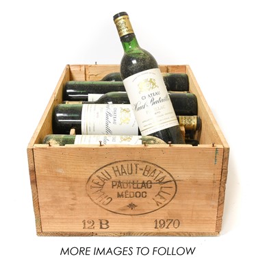 Lot 3050 - Château Haut-Batailley 1970 Pauillac (twelve...