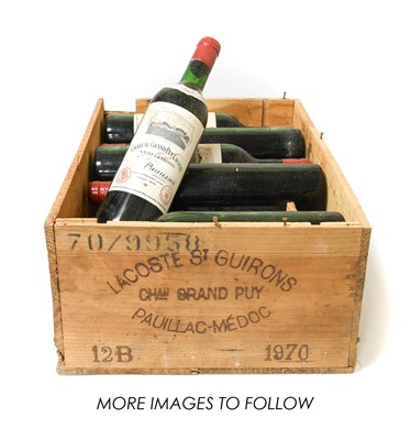 Lot 3047 - Château Grand-Puy Lacoste Saint Guirons 1970,...