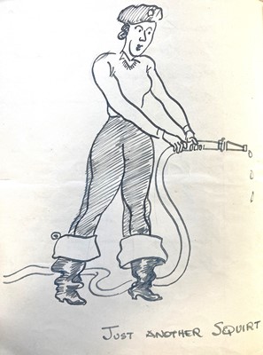 Lot 91A - A Second World War Manuscript A light-hearted...
