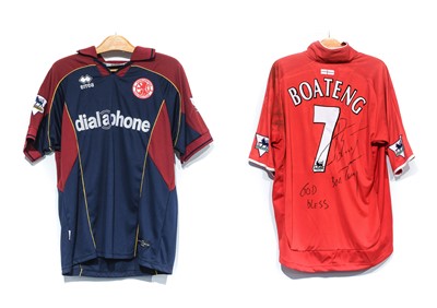 Lot 4049 - Middlesbrough Football Club Match Worn Shirt