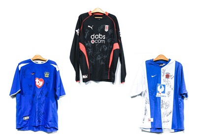 Lot 4060 - Three Autographed Shirts