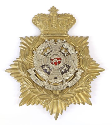 Lot 32 - A Victorian Home Service Helmet Plate to the...