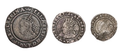 Lot 41 - 3x Elizabeth I, Hammered Coins, all third and...