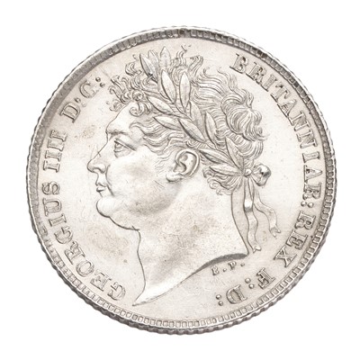 Lot 86 - George IV, Sixpence 1825 (Bull 2427, ESC 1659,...