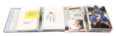 Lot 4064 - Various Football And Sporting Related Autographs