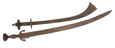 Lot 162 - A 19th Century Indian Kora, the 53cm single...