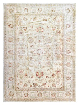 Lot 158 - Afghan Ziegler Carpet, circa 1990 The ivory...