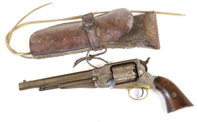 Lot 235 - A Remington 1861 Navy .36 Calibre Six Shot...