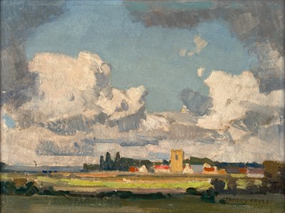 Lot 1086 - Stanley Royle RBA, ARWA (1888–1961) Village in...