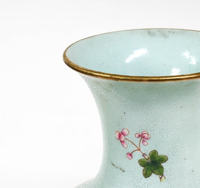 Lot 43 - A Chinese Porcelain Vase, Qianlong reign mark...