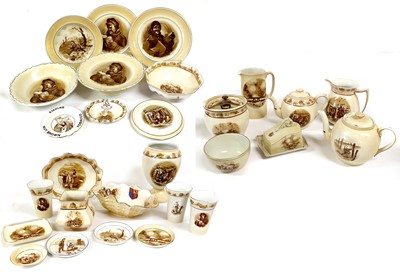 Lot 68 - A Collection of Bruce Bairnsfather Pottery by...