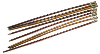 Lot 84 - Eight First World War Swagger Sticks to the...