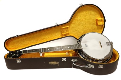 Lot 96 - Banjo Five String, By Ibanez (Made In Japan)