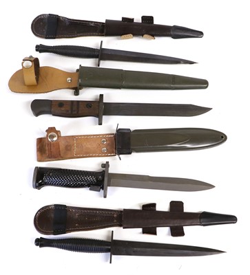 Lot 152 - Two British Commando Fighting Knives, Third...