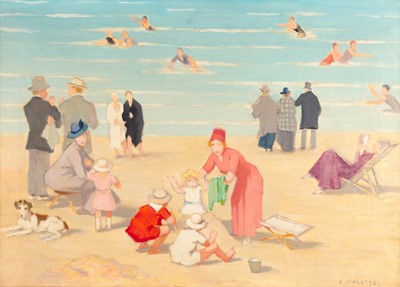 Lot 1088 - Adolphe Valette (1861-1942) French A lively...