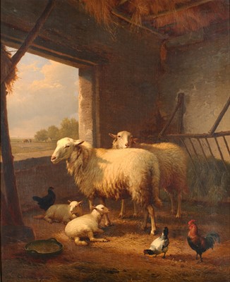 Lot 1069 - Eugene Joseph Verboeckhoven (1799–1881)...