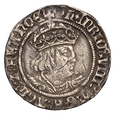 Lot 16 - Henry VIII, Groat, 2.63g, second coinage, mm....