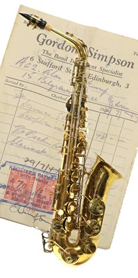Lot 36 - Alto Saxophone Mk VI By Selmer